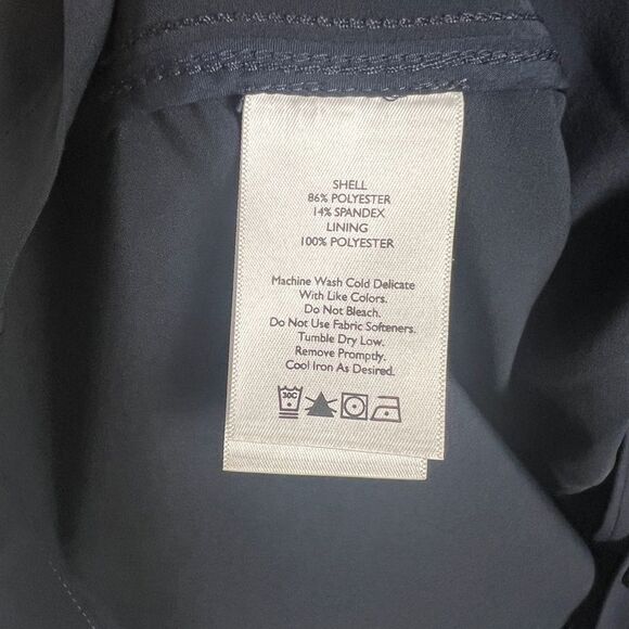 Eddie Bauer Mens Navy Blue Lightweight Travex 50 Voyager Travel Blazer Jacket 46 - Picture 7 of 7